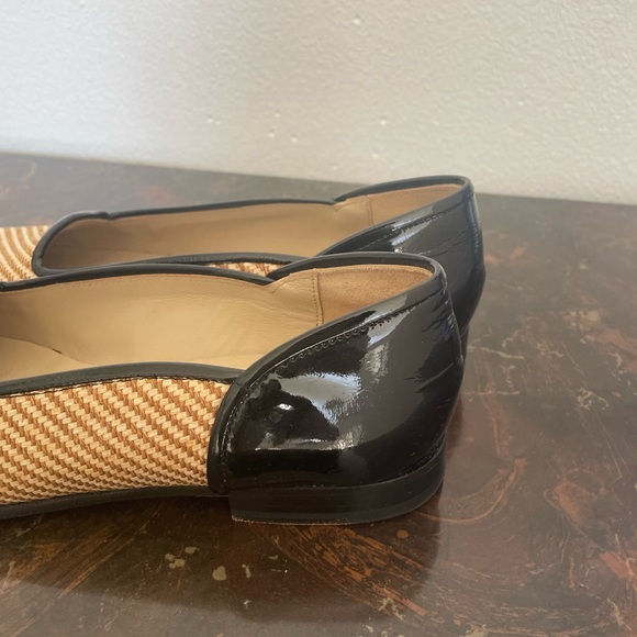 Stubbs and Wootton natural woven flats - Picture 3 of 4